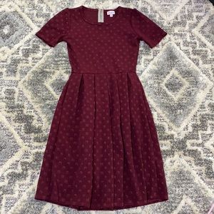 LulaRoe - XS - Burgundy